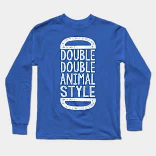 2x2 Animal Style Long Sleeve T-Shirt